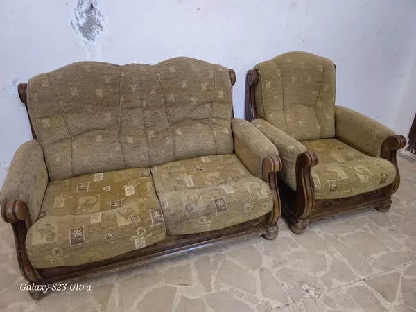 للبيع طقم قلاطق خشب زان ثلاثية وثنائية
