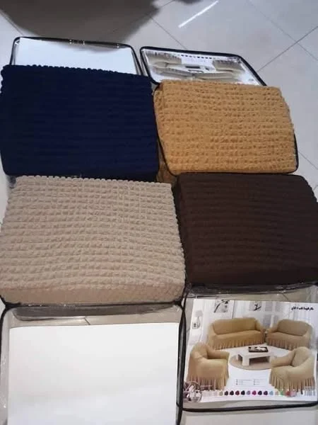 طقم تلبيس كنب قماش خلية النحل 