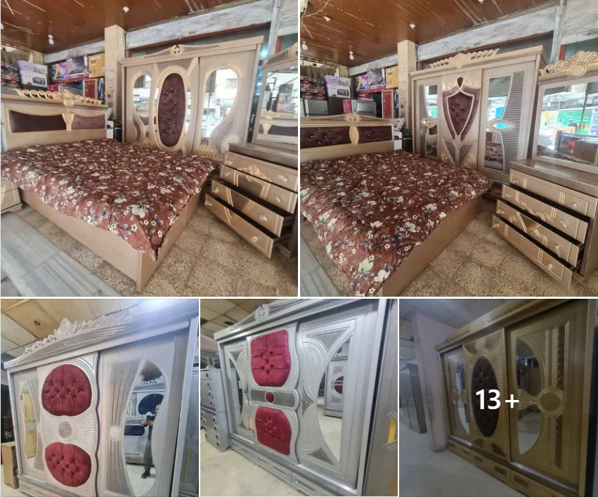 غرفة نوم صارت٥مليون مع فرشة كمان